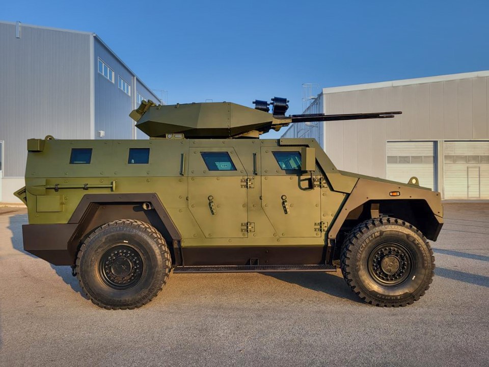 Milosh 2 Serbian 4x4 Armored Multi-Purpose Combat Vehicle (C)
